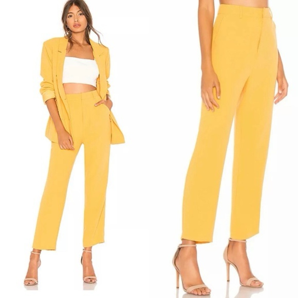 Lovers & Friends Yellow Tempo Skinny Pants !!